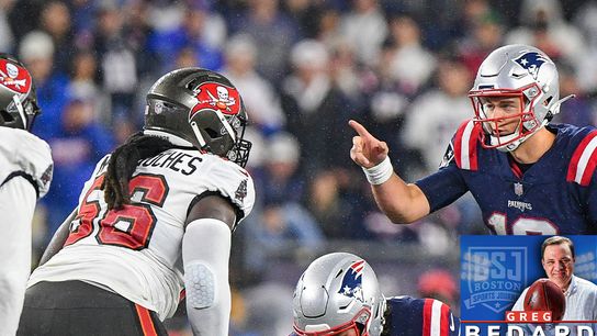 .@BetUS_Official Podcast & Video: Bedard Patriots Pod - Bucs review: Why did Belichick kick that field goal? taken at BSJ Headquarters (Patriots)